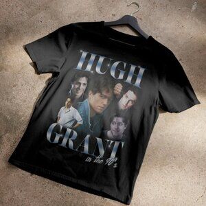 Hugh Grant 90s Bootleg Meme Actor Fan Gift Graphic Pop Culture T-shirt  90